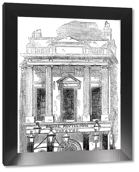 Exterior of the [Royal] Pavilion Theatre, Whitechapel, 1856. Creator: Unknown