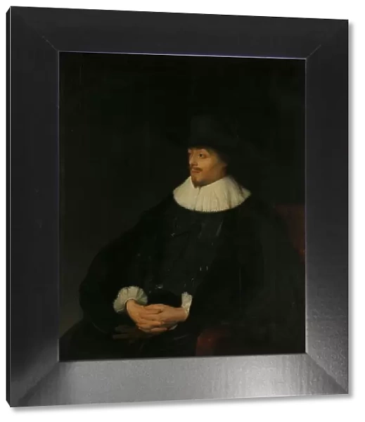 Portrait of Constantijn Huygens, c.1628-c.1629. Creator: Jan Lievens