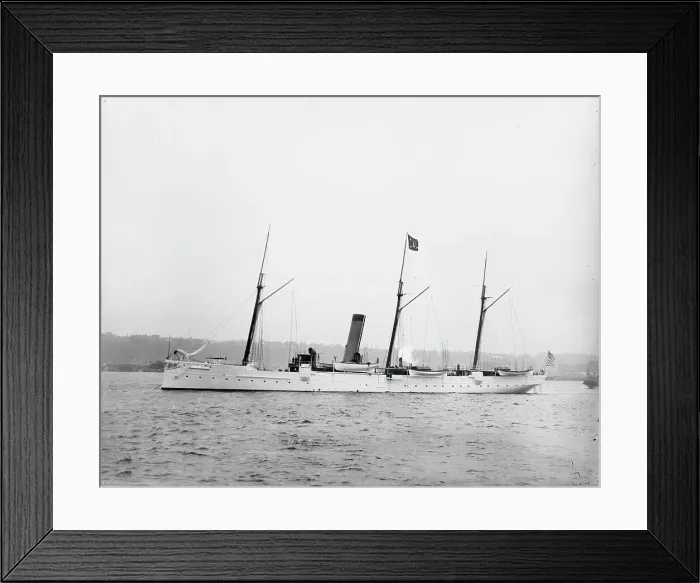 Framed Print : U.S.S. Dolphin, between 1885 and 1901. Creator: Unknown Framed Print : U.S.S. Dolphin, between 1885 and 1901. Creator: Unknown