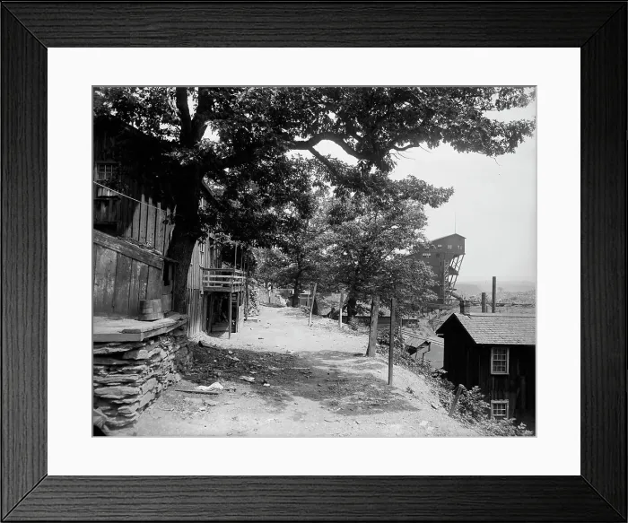 Framed Print : Street in Avondale, Pa. between 1900 and 1906. Creator: Unknown Framed Print : Street in Avondale, Pa. between 1900 and 1906. Creator: Unknown