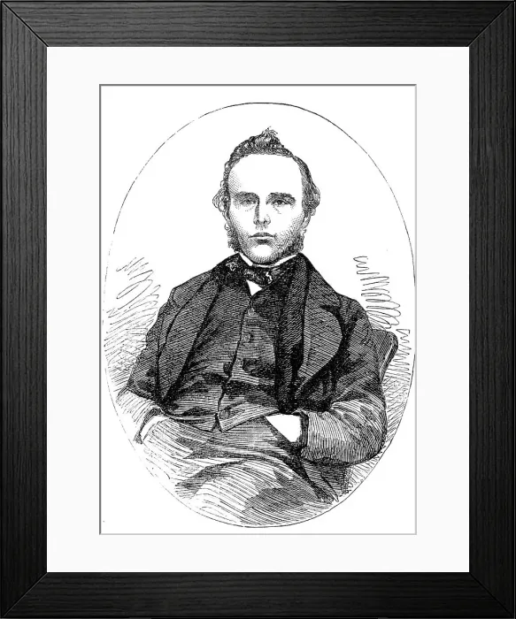 Framed Print : William Driver, Founder of the Belvedere-Crescent Reformatory, 1856. Creator: Unknown Framed Print : William Driver, Founder of the Belvedere-Crescent Reformatory, 1856. Creator: Unknown