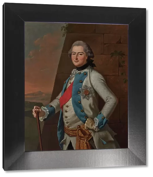 Portrait of George I, Prince of Waldeck and Pyrmont (1747-1813). Creator: Tischbein, Johann Heinrich, the Elder (1722-1789)