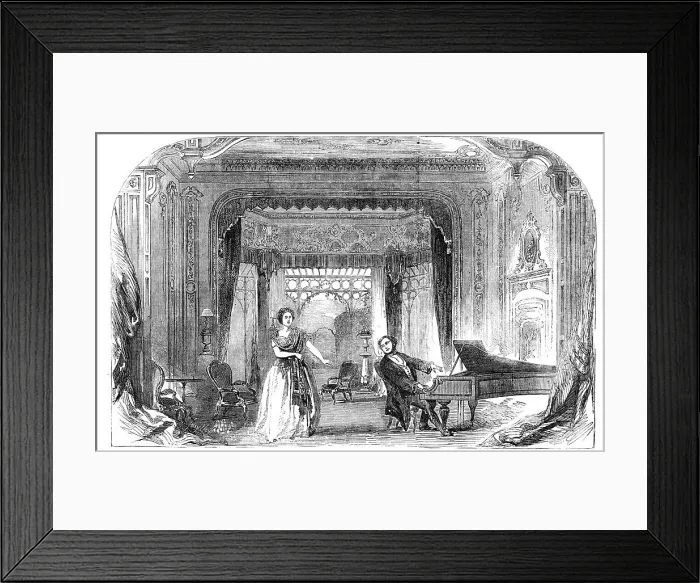 Framed Print : Miss P. Horton's Entertainment, at the Royal Gallery of Illustration, Regent-Street, 1856. Creator: Smyth Framed Print : Miss P. Horton's Entertainment, at the Royal Gallery of Illustration, Regent-Street, 1856. Creator: Smyth