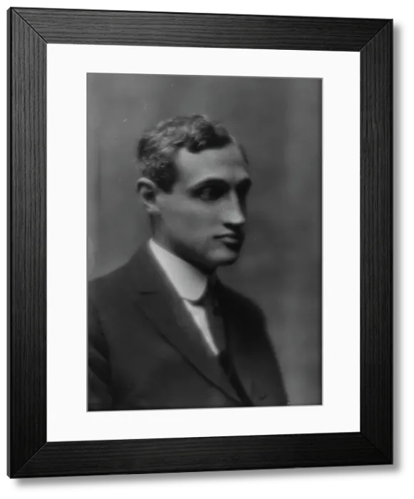 Framed Print : Cardozo, M.H. Jr. portrait photograph, 1913. Creator: Arnold Genthe Framed Print : Cardozo, M.H. Jr. portrait photograph, 1913. Creator: Arnold Genthe
