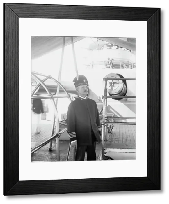 Framed Print : U.S.S. Indiana, Capt. Taylor, 1899. Creator: Unknown Framed Print : U.S.S. Indiana, Capt. Taylor, 1899. Creator: Unknown