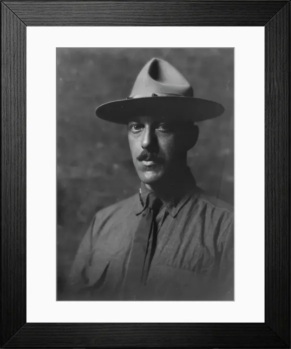 Framed Print : Coerr, F.H. Dr. portrait photograph, 1917 July 24. Creator: Arnold Genthe Framed Print : Coerr, F.H. Dr. portrait photograph, 1917 July 24. Creator: Arnold Genthe