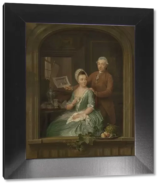 Portrait of Robert Muys and his Wife Maria Nozeman, 1778. Creator: Nicolaas Muys