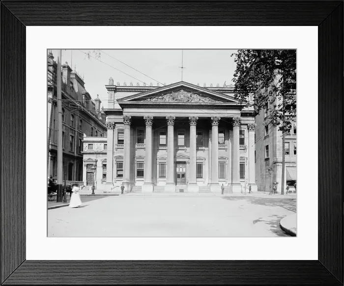 Framed Print : Bank of Montreal, between 1880 and 1901. Creator: Unknown Framed Print : Bank of Montreal, between 1880 and 1901. Creator: Unknown