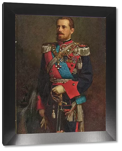 Portrait of Duke Wilhelm Eugen of Württemberg (1846-1877). Creator: Anonymous
