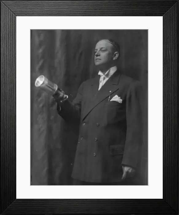 Framed Print : Croker, Chief, portrait photograph, 1912 Apr. 30. Creator: Arnold Genthe Framed Print : Croker, Chief, portrait photograph, 1912 Apr. 30. Creator: Arnold Genthe