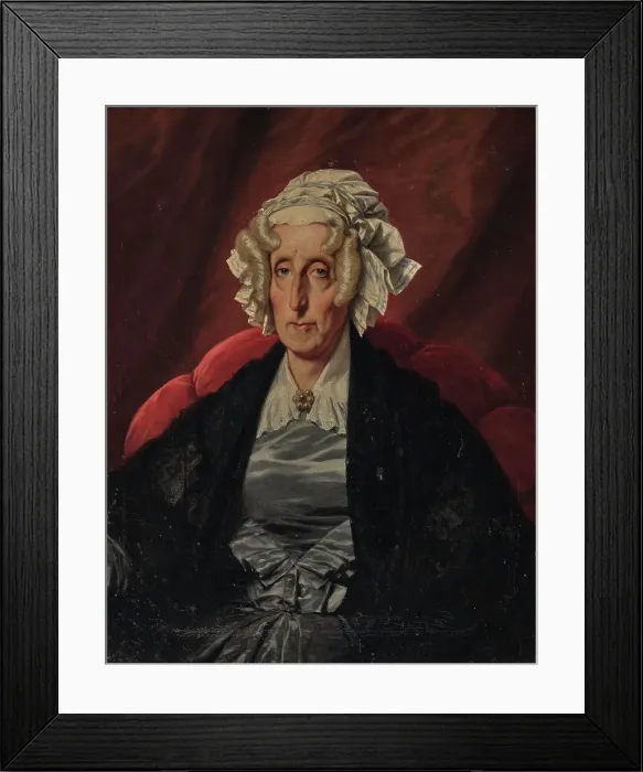 Framed Print : Queen Maria Amalia (1782-1866), Princess of Naples and Sicily, Second Half of the 19th century. Creator: Müller, Leopold (active End of the 19th cen.) Framed Print : Queen Maria Amalia (1782-1866), Princess of Naples and Sicily, Second Half of the 19th century. Creator: Müller, Leopold (active End of the 19th cen.)