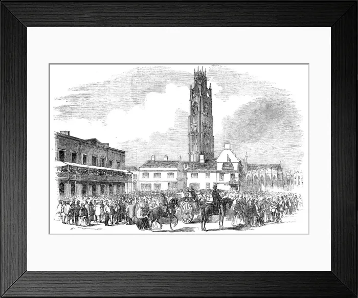 Framed Print : Boston Election - Declaration of the Poll, 1856. Creator: Unknown Framed Print : Boston Election - Declaration of the Poll, 1856. Creator: Unknown