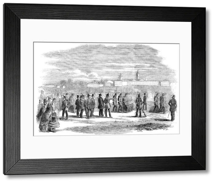 Framed Print : Review of the British-Italian Legion, at Novara, 1856. Creator: Unknown Framed Print : Review of the British-Italian Legion, at Novara, 1856. Creator: Unknown