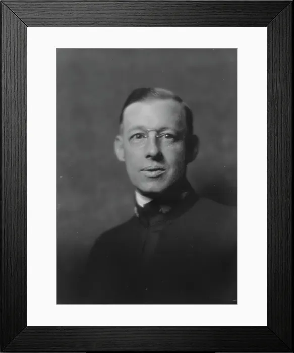 Framed Print : Dodge, A.H. Dr. portrait photograph, 1917 Oct. 2. Creator: Arnold Genthe