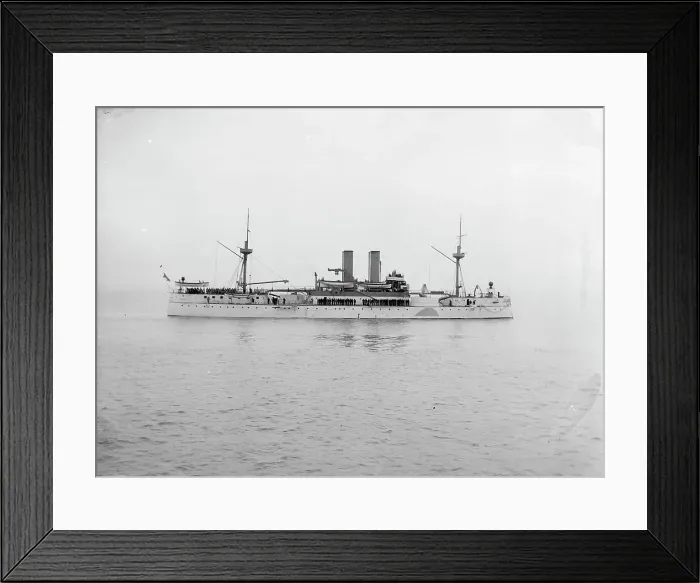 Framed Print : U.S.S. Maine, between 1895 and 1898. Creator: Unknown Framed Print : U.S.S. Maine, between 1895 and 1898. Creator: Unknown