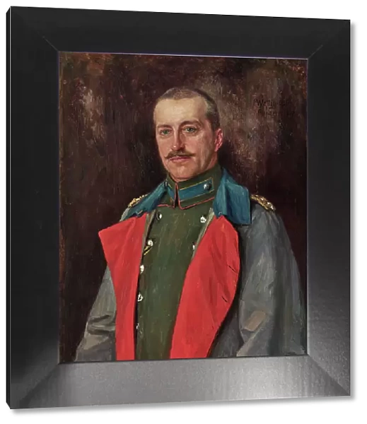 Portrait of Duke Robert of Württemberg (1873-1947), 1917. Creator: Wettig, Heinrich (1875-after 1938)