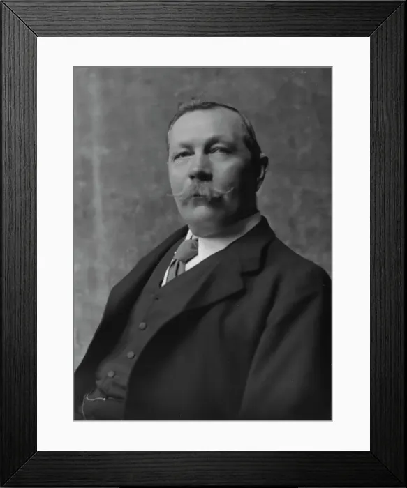 Framed Print : Doyle, Arthur Conan, Sir, portrait photograph, 1914 June 1. Creator: Arnold Genthe Framed Print : Doyle, Arthur Conan, Sir, portrait photograph, 1914 June 1. Creator: Arnold Genthe