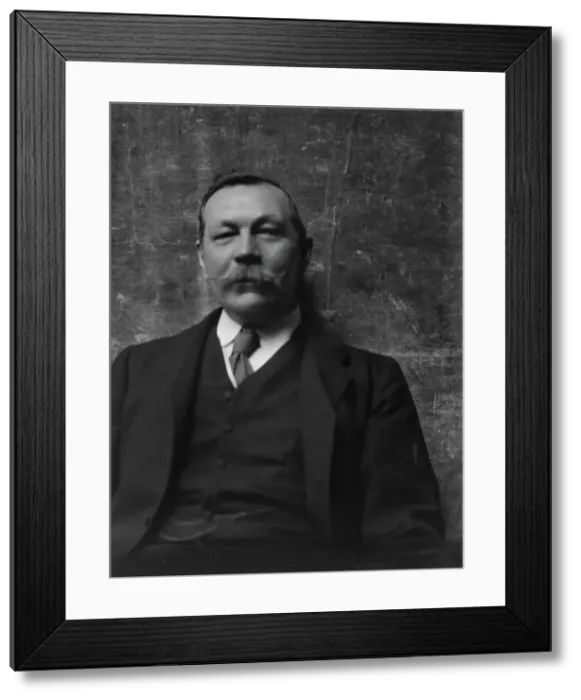 Framed Print : Doyle, Arthur Conan, Sir, portrait photograph, 1914 June 1. Creator: Arnold Genthe Framed Print : Doyle, Arthur Conan, Sir, portrait photograph, 1914 June 1. Creator: Arnold Genthe
