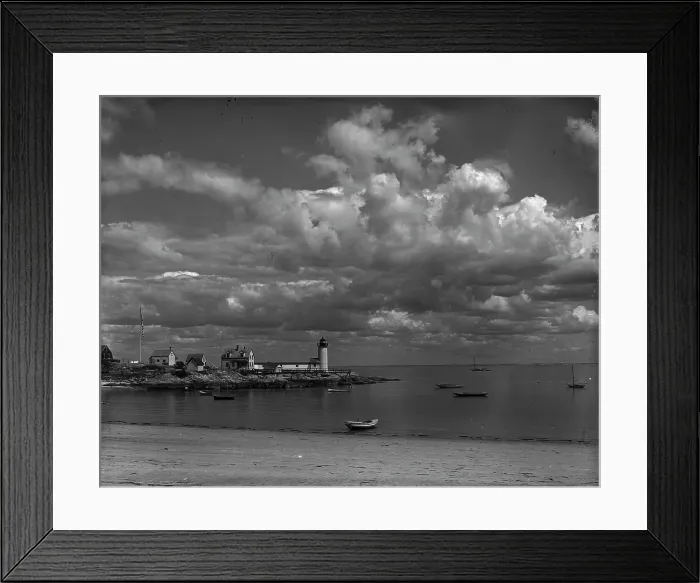 Framed Print : Annisquam Light, Gloucester, Mass. between 1900 and 1920. Creator: Unknown Framed Print : Annisquam Light, Gloucester, Mass. between 1900 and 1920. Creator: Unknown