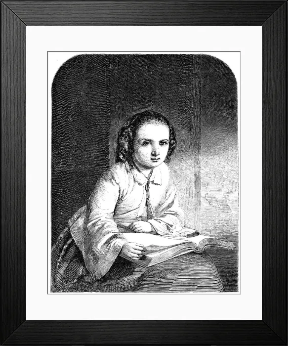 Framed Print : Little Gretchen - painted by M. Le Jeune, 1856. Creator: Harvey Orrin Smith. Little Gretchen - painted by M. Le Jeune, 1856. Creator: Harvey Orrin Smith Framed Print : Little Gretchen - painted by M. Le Jeune, 1856. Creator: Harvey Orrin Smith. Little Gretchen - painted by M. Le Jeune, 1856. Creator: Harvey Orrin Smith