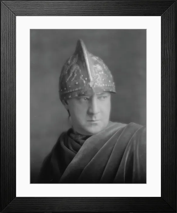 Framed Print : Fisher, Harrison, in costume, 1913. Creator: Arnold Genthe Framed Print : Fisher, Harrison, in costume, 1913. Creator: Arnold Genthe