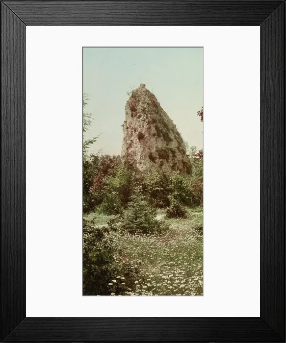 Framed Print : Sugar Loaf Rock, Mackinac Island, Michigan, ca 1900. Creator: Unknown Framed Print : Sugar Loaf Rock, Mackinac Island, Michigan, ca 1900. Creator: Unknown