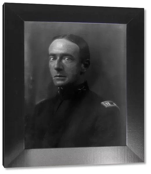 Furnival, Richard, Captain, portrait photograph, 1912 or 1913. Creator: Arnold Genthe