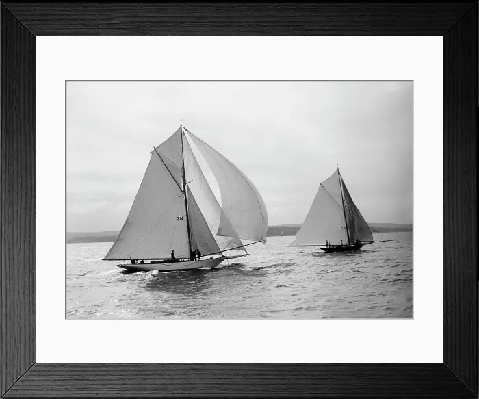 Framed Print : Eidolon and Norota, 1896 June 16. Creator: Johns Johnston Framed Print : Eidolon and Norota, 1896 June 16. Creator: Johns Johnston