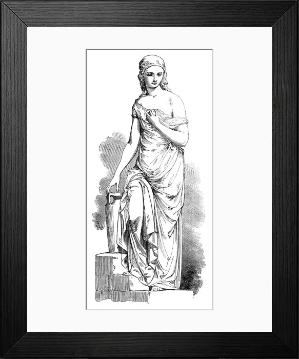 Framed Print : Statues for the Egyptian Hall in the Mansion House: Griselda - by W. C. Marshall, R.A. 1856. Creator: Unknown. Statues for the Egyptian Hall in the Mansion House: Griselda - by W. C. Marshall, R.A. 1856. Creator: Unknown Framed Print : Statues for the Egyptian Hall in the Mansion House: Griselda - by W. C. Marshall, R.A. 1856. Creator: Unknown. Statues for the Egyptian Hall in the Mansion House: Griselda - by W. C. Marshall, R.A. 1856. Creator: Unknown