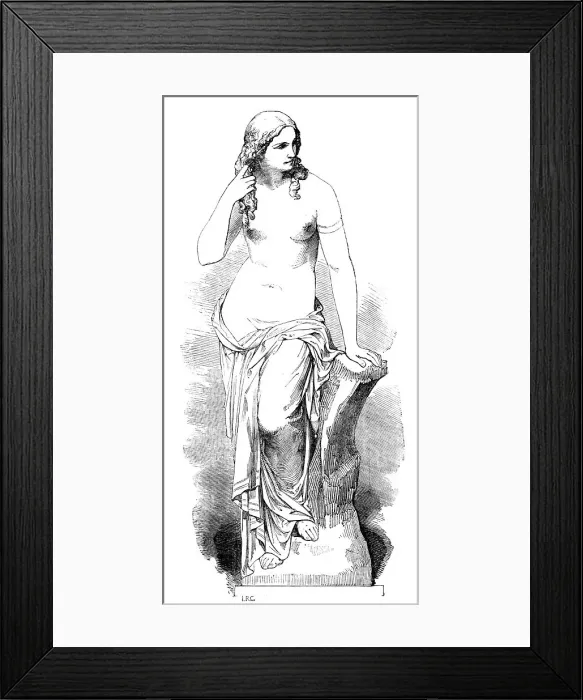 Framed Print : Statues for the Egyptian Hall in the Mansion House: Egeria - by J. H. Foley, R.A. 1856. Creator: Unknown. Statues for the Egyptian Hall in the Mansion House: Egeria - by J. H. Foley, R.A. 1856. Creator: Unknown Framed Print : Statues for the Egyptian Hall in the Mansion House: Egeria - by J. H. Foley, R.A. 1856. Creator: Unknown. Statues for the Egyptian Hall in the Mansion House: Egeria - by J. H. Foley, R.A. 1856. Creator: Unknown