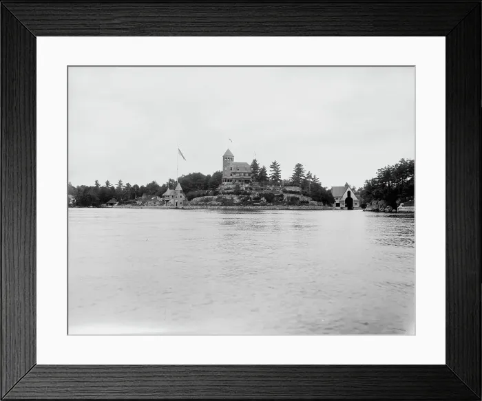 Framed Print : Hopewell Hall, Thousand Islands, (1901?). Creator: Unknown Framed Print : Hopewell Hall, Thousand Islands, (1901?). Creator: Unknown
