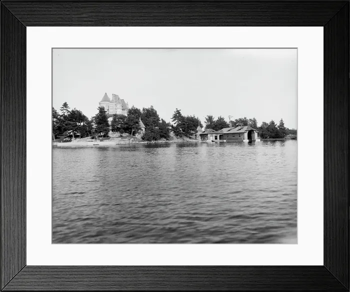 Framed Print : Kee-waydin [i.e. Keewaydin], Thousand Islands, (1901?). Creator: Unknown