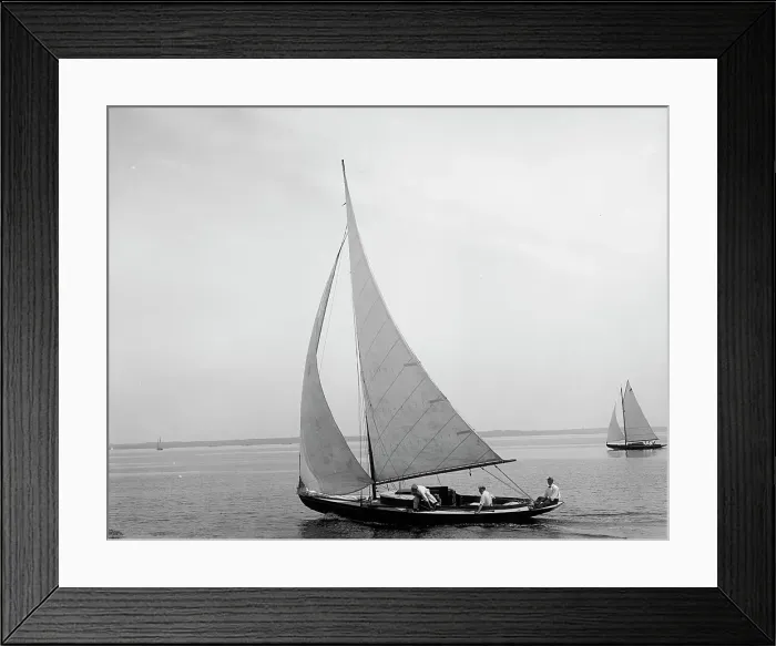 Framed Print : Folly, 1899 July 15. Creator: Johns Johnston Framed Print : Folly, 1899 July 15. Creator: Johns Johnston