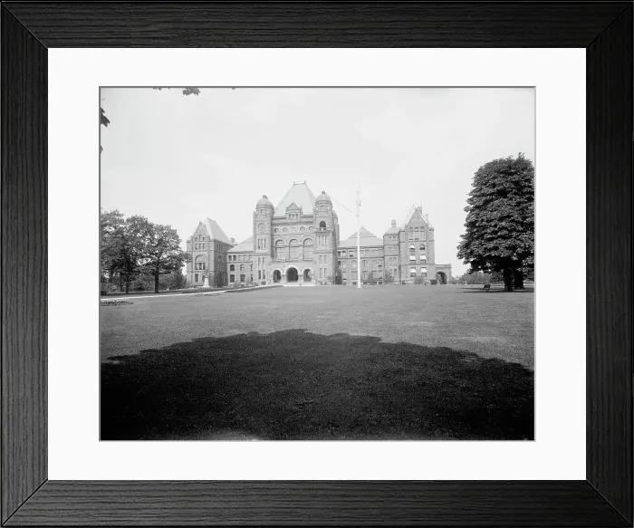 Framed Print : Parliament buildings, Toronto, c1901. Creator: Unknown Framed Print : Parliament buildings, Toronto, c1901. Creator: Unknown