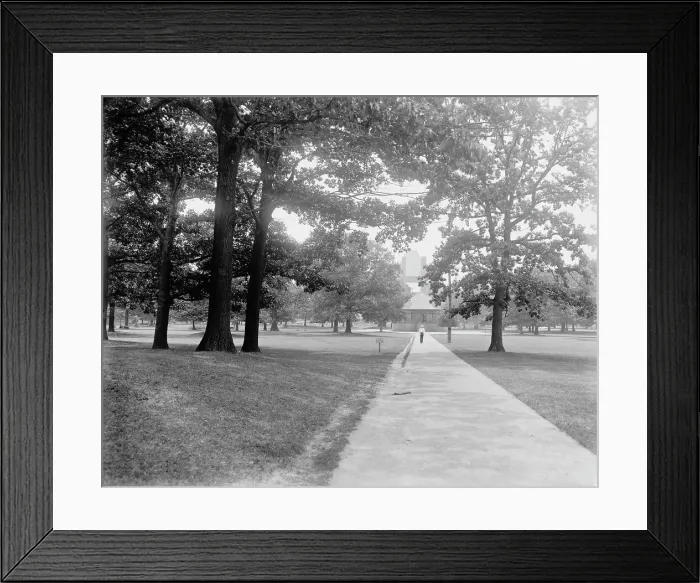 Framed Print : Queen's Park, Toronto, between 1890 and 1901. Creator: Unknown Framed Print : Queen's Park, Toronto, between 1890 and 1901. Creator: Unknown
