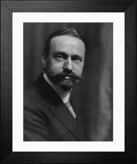 Framed Print : Jaeger, Charles, Dr. portrait photograph, 1913. Creator: Arnold Genthe Framed Print : Jaeger, Charles, Dr. portrait photograph, 1913. Creator: Arnold Genthe