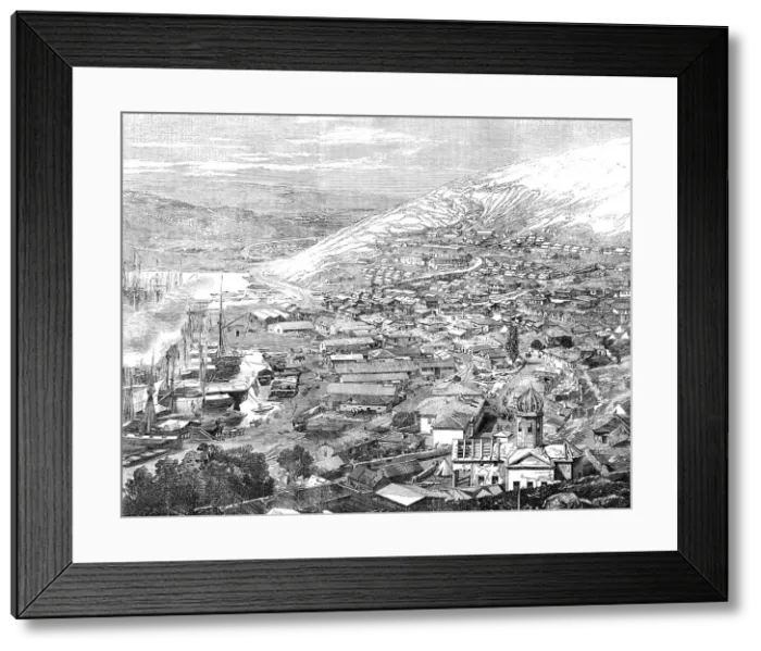 Framed Print : Balaclava - from a photograph by Robertson, 1856. Creator: Unknown Framed Print : Balaclava - from a photograph by Robertson, 1856. Creator: Unknown