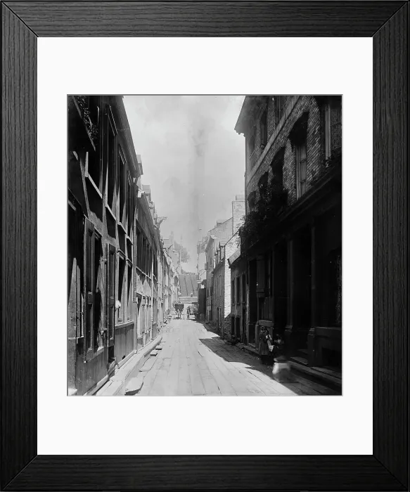 Framed Print : Champlain St. Quebec, between 1890 and 1901. Creator: Unknown Framed Print : Champlain St. Quebec, between 1890 and 1901. Creator: Unknown
