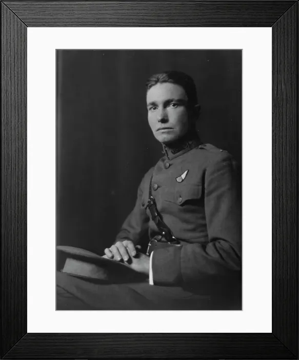 Framed Print : King, J.A. Lieutenant, portrait photograph, 1917 Oct. 2. Creator: Arnold Genthe Framed Print : King, J.A. Lieutenant, portrait photograph, 1917 Oct. 2. Creator: Arnold Genthe