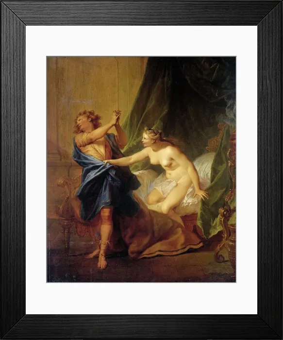 Framed Print : Joseph and Potiphar's Wife, 1690-1710. Creator: Nicolas Bertin Framed Print : Joseph and Potiphar's Wife, 1690-1710. Creator: Nicolas Bertin