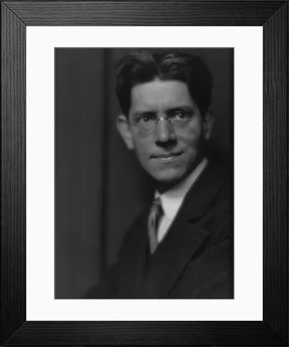 Framed Print : MacKaye, Percy, portrait photograph, 1913. Creator: Arnold Genthe Framed Print : MacKaye, Percy, portrait photograph, 1913. Creator: Arnold Genthe