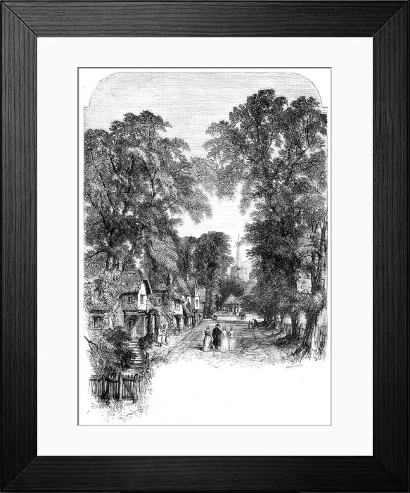 Framed Print : Sunday Morning; from The Lump of Gold, by Charles MacKay, drawn by Samuel Read, 1856. Creator: Edmund Evans. Sunday Morning; from The Lump of Gold, by Charles MacKay, drawn by Samuel Read, 1856. Creator: Edmund Evans Framed Print : Sunday Morning; from The Lump of Gold, by Charles MacKay, drawn by Samuel Read, 1856. Creator: Edmund Evans. Sunday Morning; from The Lump of Gold, by Charles MacKay, drawn by Samuel Read, 1856. Creator: Edmund Evans