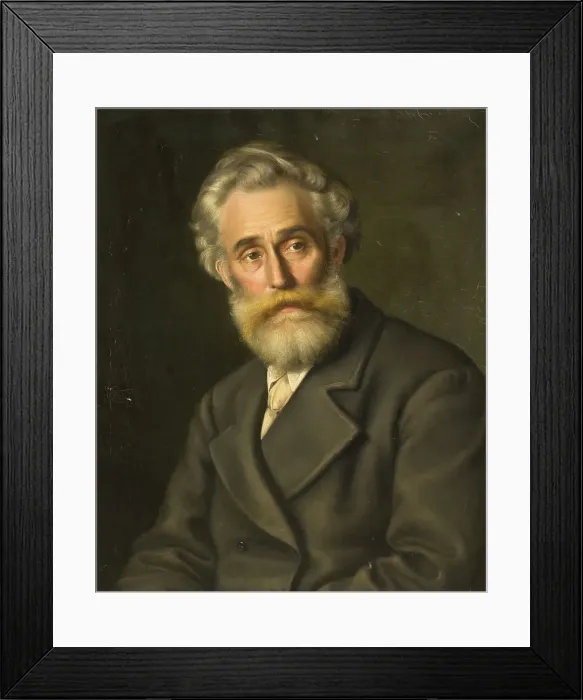Framed Print : The Painter Vilhelm Kyhn, 1868-1896. Creator: Ludovica Thornam Framed Print : The Painter Vilhelm Kyhn, 1868-1896. Creator: Ludovica Thornam