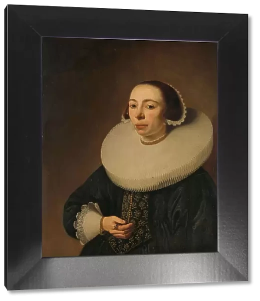 Portrait of a Woman, possibly Helena le Maire (1602 ?-after 1657), 1638. Creator: Pieter Dubordieu