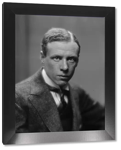 Lewis, Sinclair, portrait photograph, 1914 Mar. 7. Creator: Arnold Genthe