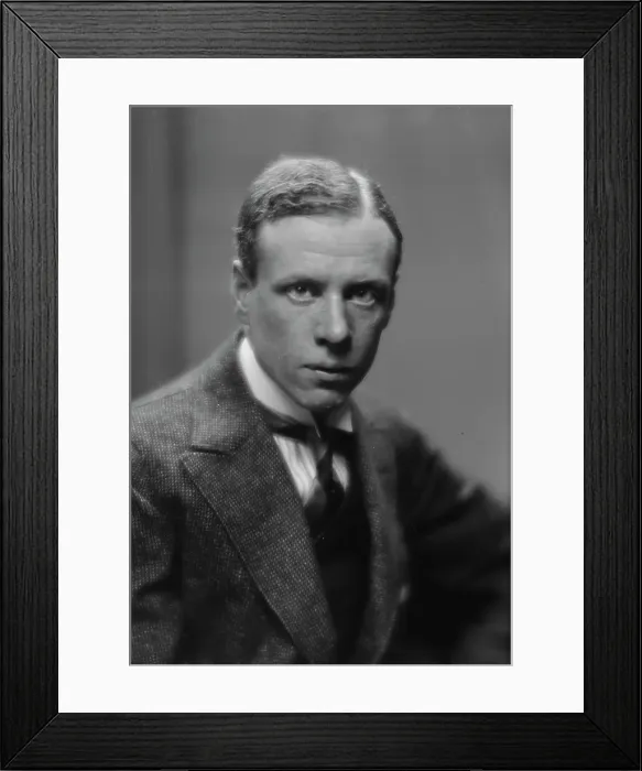 Framed Print : Lewis, Sinclair, portrait photograph, 1914 Mar. 7. Creator: Arnold Genthe Framed Print : Lewis, Sinclair, portrait photograph, 1914 Mar. 7. Creator: Arnold Genthe