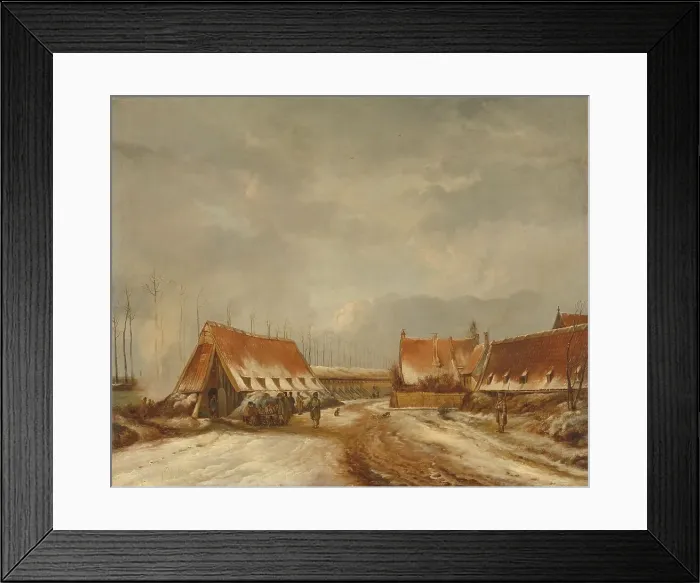 Framed Print : The Casemates before Naarden, 1814, 1814. Creator: Pieter Gerardus van Os Framed Print : The Casemates before Naarden, 1814, 1814. Creator: Pieter Gerardus van Os