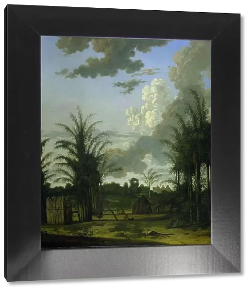 Plantation in Suriname, 1707. Creator: Dirk Valkenburg