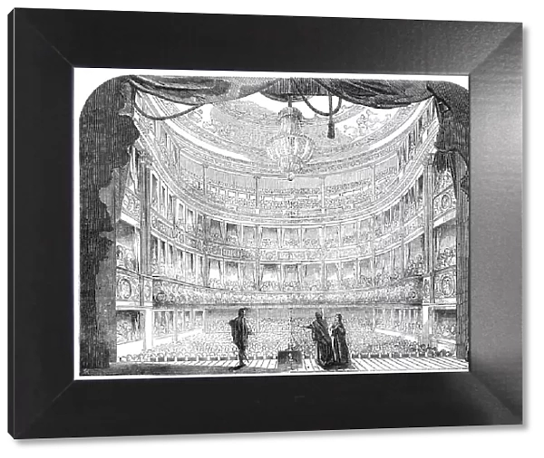 The Royal Italian Opera, Lyceum, 1856. Creator: Unknown