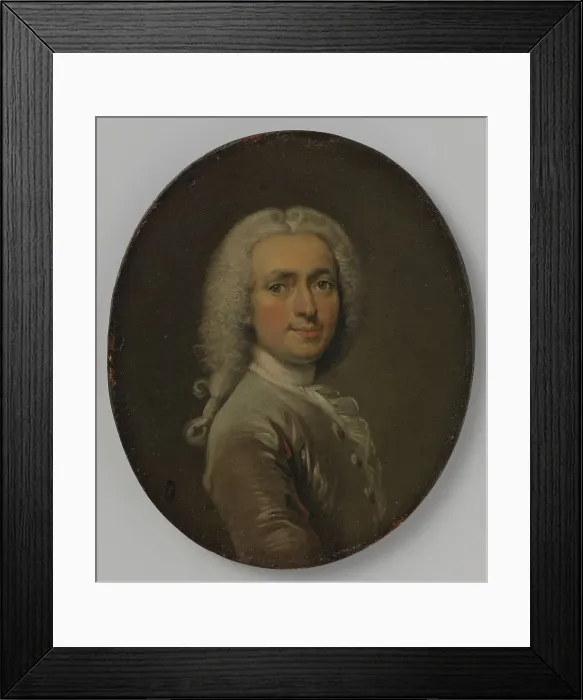 Framed Print : Self-Portrait, 1715-1730. Creator: Cornelis Troost Framed Print : Self-Portrait, 1715-1730. Creator: Cornelis Troost